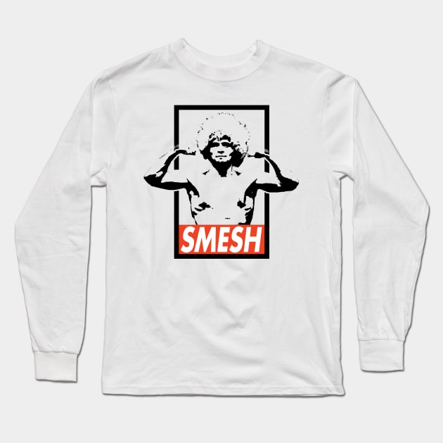 Khabib Smesh Long Sleeve T-Shirt by MMAMerch